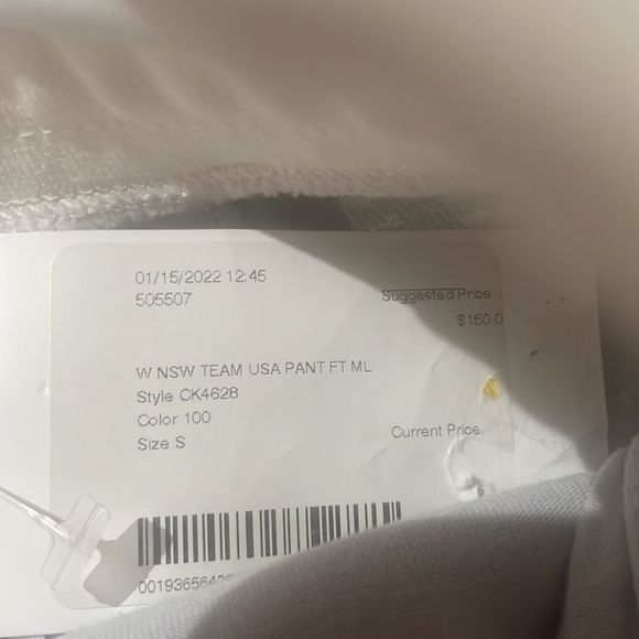 Nike Team USA 2020 Olympic Women’s Sweatpants Size Small NWT RARE - Picture 2 of 4